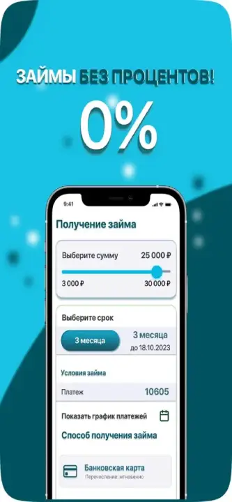 Мобильное приложение СМС Финанс. Скрин 3