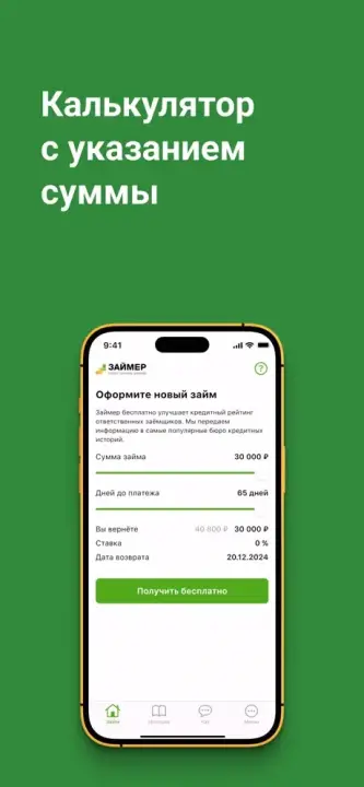 Приложение Займер 2