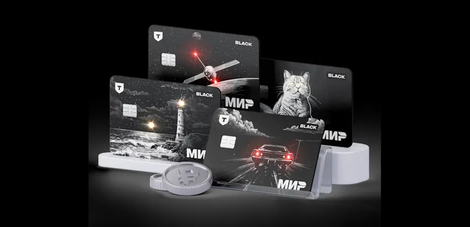 Карта со светодиодами Т-Банка в ДНР с доставкой бесплатно