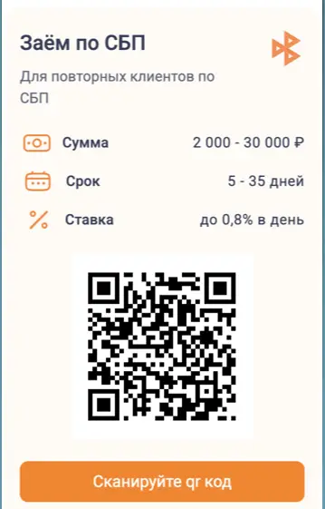 Получите займ на карту по СБП в Ezaem