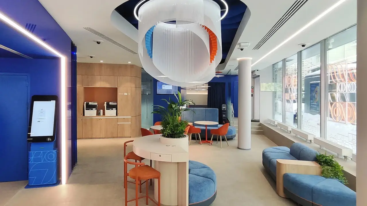 Офис Газпромбанка. Фото.