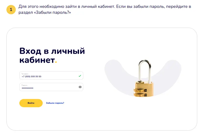 Войдите в личный кабинет ПапаЗайм